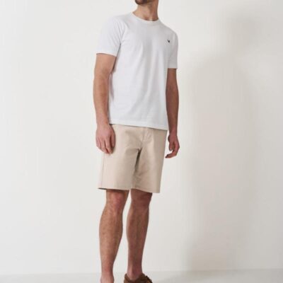 Crew Clothing Cotton Chino Shorts Stone | Mens Shorts