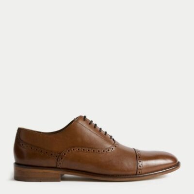 Autograph Leather Brogues Tan | Mens Smart Shoes