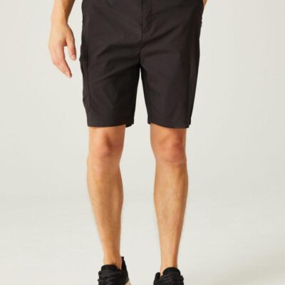 Regatta Dalry Chino Shorts Black | Mens Shorts