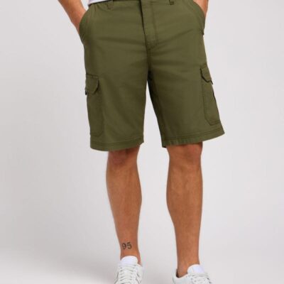 Lee XM Crossroad Cargo Shorts Green | Mens Shorts