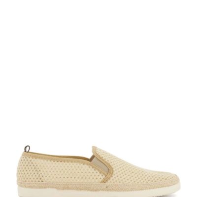 Dune London Slip-On Espadrilles Beige | Mens Casual Shoes