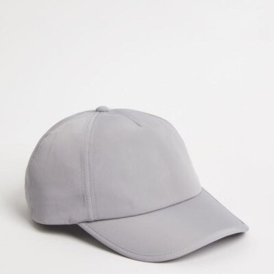 M&S Collection Baseball Cap Silver | Mens Hats