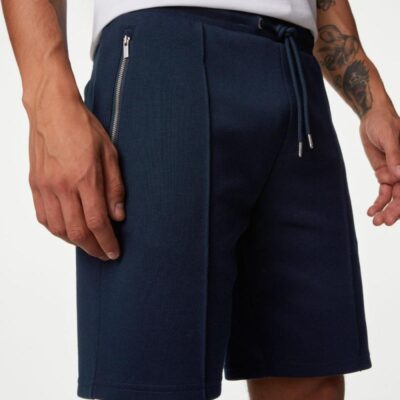 Autograph Jersey Shorts Dark Navy | Mens Shorts