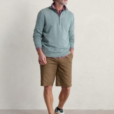 Seasalt Cornwall Linen Blend Shorts Brown | Mens Shorts