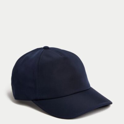 M&S Collection Baseball Cap Dark Navy | Mens Hats