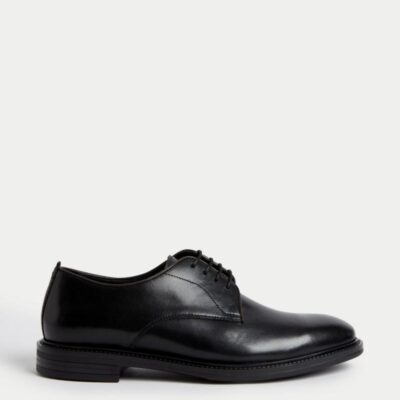 Autograph Leather Derby Shoes Black | Mens Smart Shoes