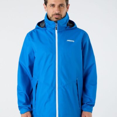 Musto Waterproof Hooded Anorak Blue | Mens Coats & Jackets