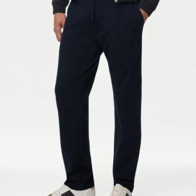 Autograph Straight Leg Joggers Dark Navy | Mens Joggers