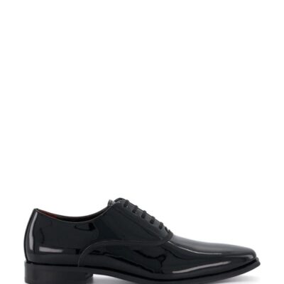 Dune London Wide Fit Leather Oxford Shoes Black | Mens Smart Shoes