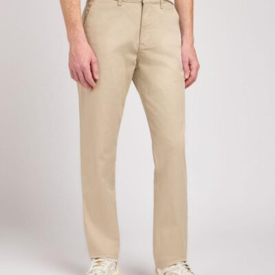 Lee Regular Fit Chinos Stone | Mens Trousers