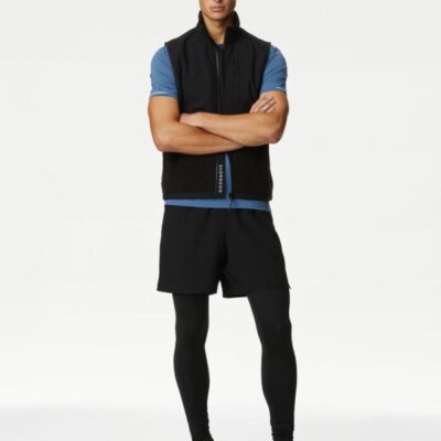 Goodmove Quick Dry Leggings Black | Mens Sportswear