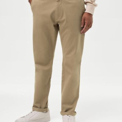 M&S Collection Slim Fit Ultimate Chinos Natural | Mens The Smart Edit