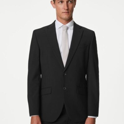 Autograph Slim Fit Performance Stretch Suit Jacket Black | Mens Blazers