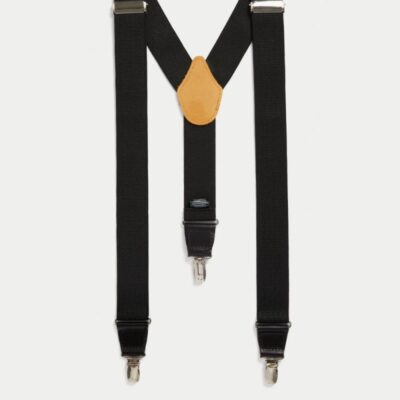 M&S Collection Adjustable Braces Black | Mens Ties