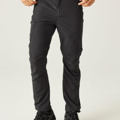 Regatta Leesville Zip Off Trousers Grey | Mens Trousers