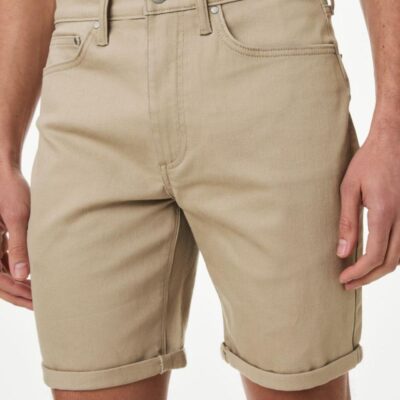 M&S Collection Stretch Denim Shorts Stone | Mens Shorts