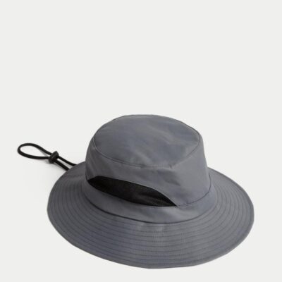 M&S Collection Packable Ambassador Hat Grey | Mens Hats