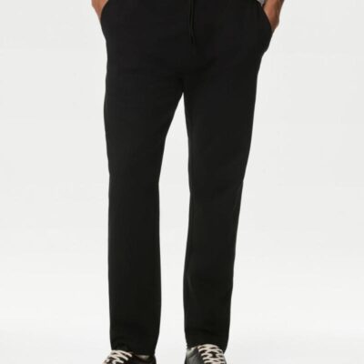 Autograph Straight Leg Joggers Black | Mens Joggers