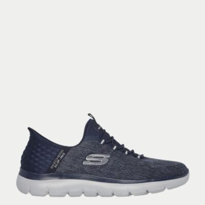 Skechers Summits Key Pace Slip-in™ Trainers Navy | Mens Trainers