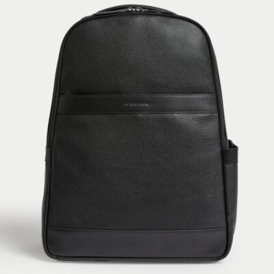 Autograph Leather Backpack Black | Mens Bags