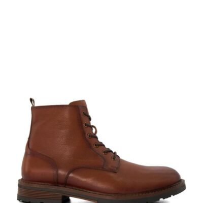 Dune London Leather Boots Tan | Mens Boots