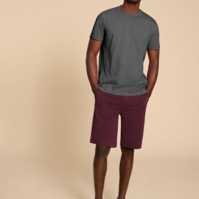 White Stuff 5 Pocket Chino Shorts Purple | Mens Shorts